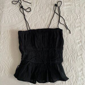 NWT: Jcrew Clio top in textured gauze, XS